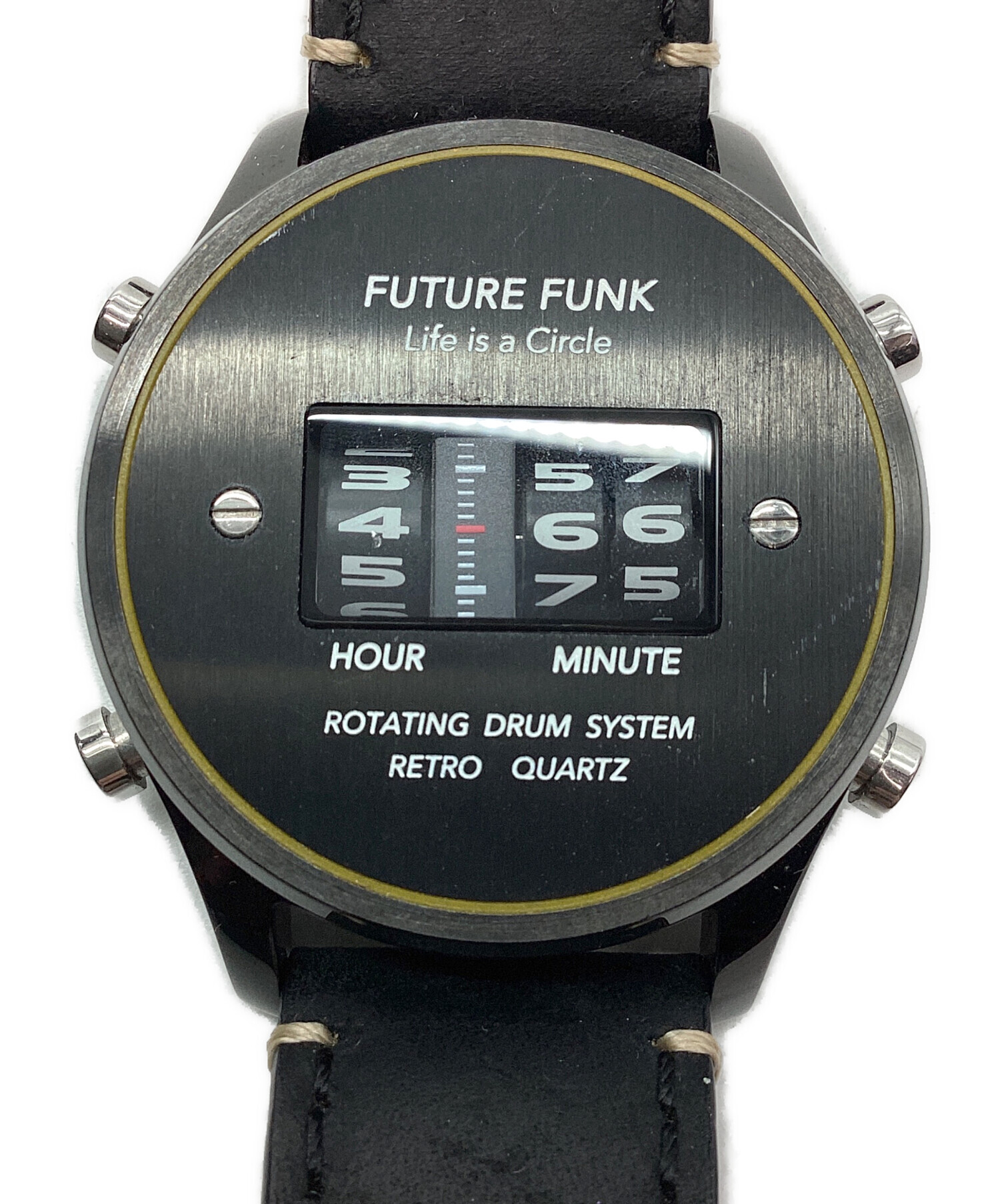 FUTURE FUNK デジタル腕時計 ブラック 中古・古着通販】future funk (フューチャーファンク) 腕時計 ブラック