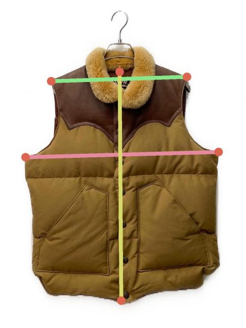 中古・古着通販】SUGAR CANE (シュガーケーン) ダウンベスト カーキ