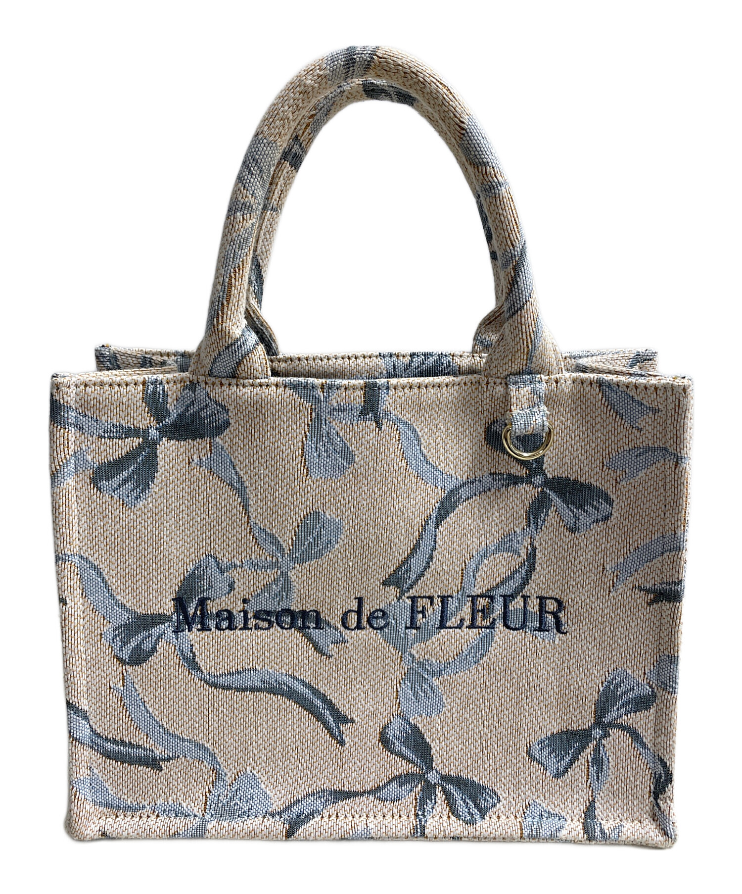 中古・古着通販】Maison de FLEUR (メゾンドフルール) リボン柄 