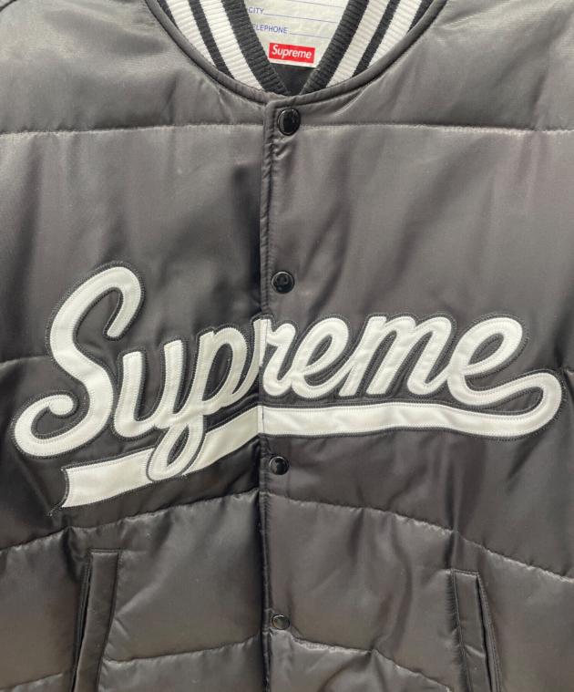 中古・古着通販】SUPREME (シュプリーム) SCRIPT VARSITY PUFFY JACKET