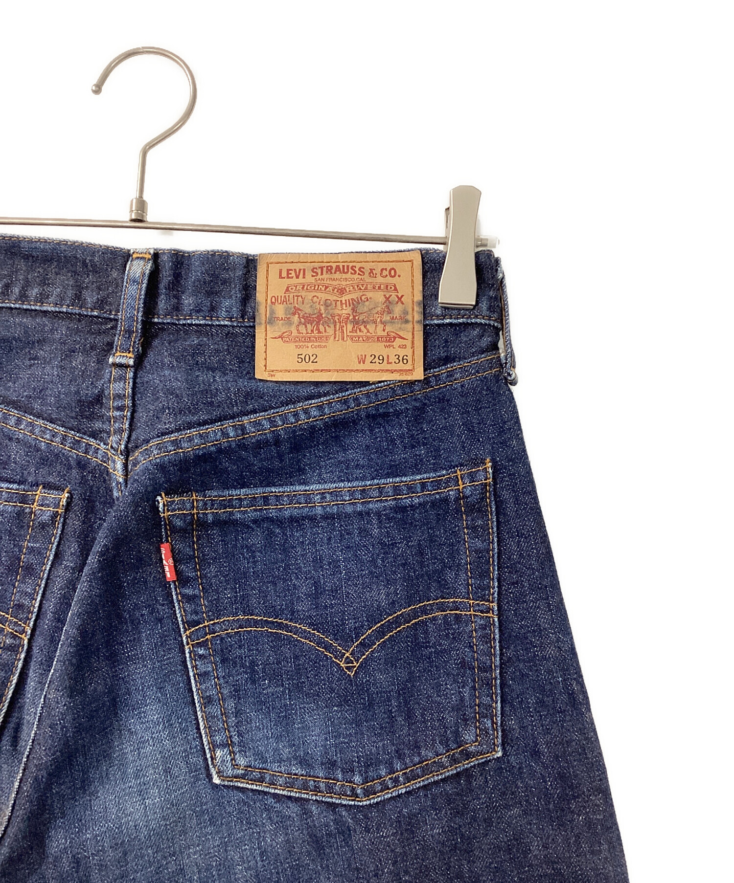 中古・古着通販】LEVI'S (リーバイス) デニムパンツ インディゴ サイズ
