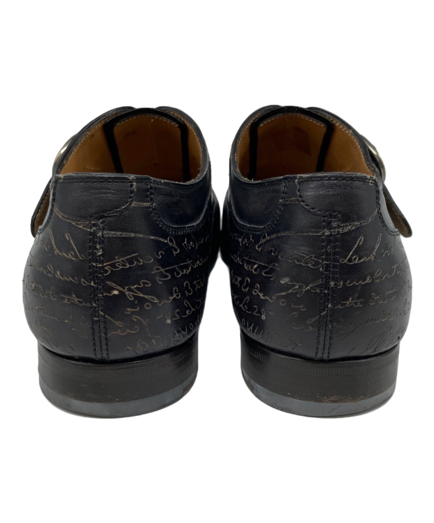 Berluti モンクストラップ レザーシューズ 中古・古着通販】Berluti (ベルルッティ) モンクストラップシューズ