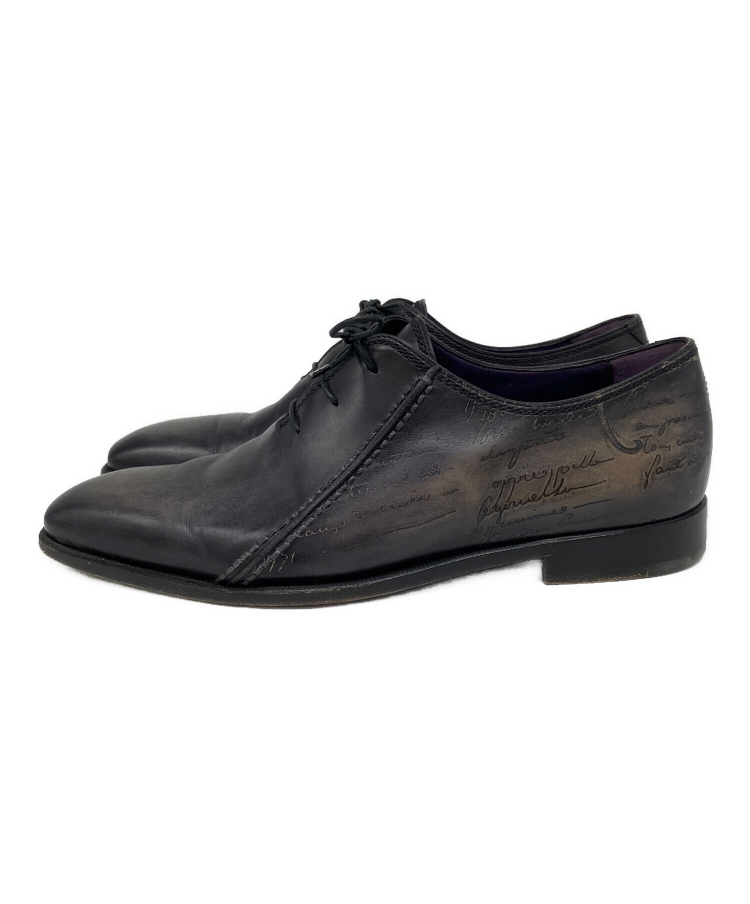 中古・古着通販】Berluti (ベルルッティ) レザーシューズ ブラック