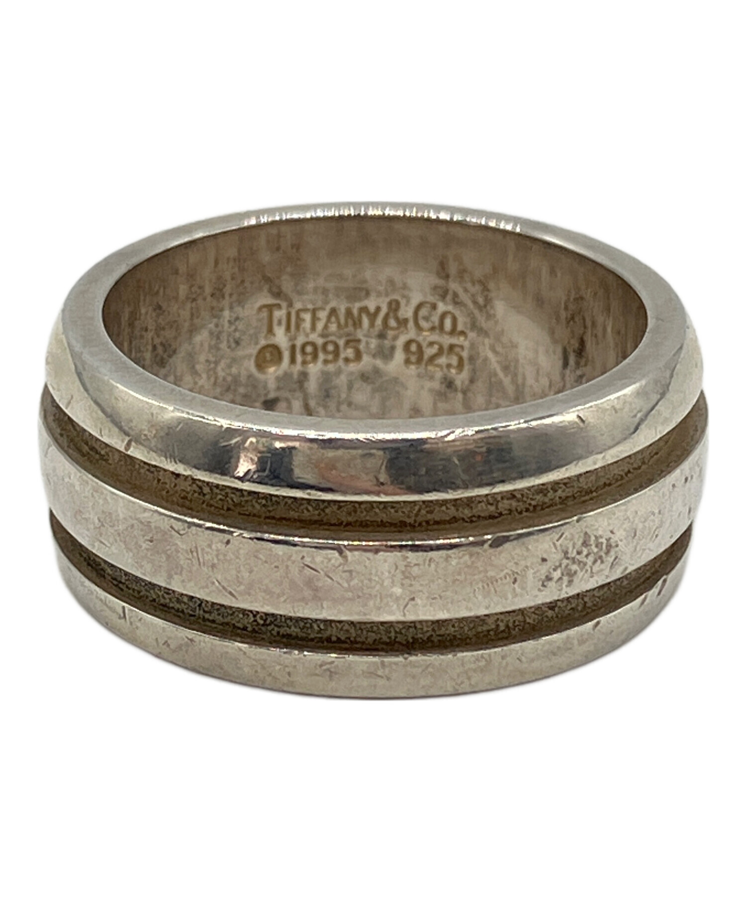 中古・古着通販】Tiffany & Co. (ティファニー) グルーブドリング 