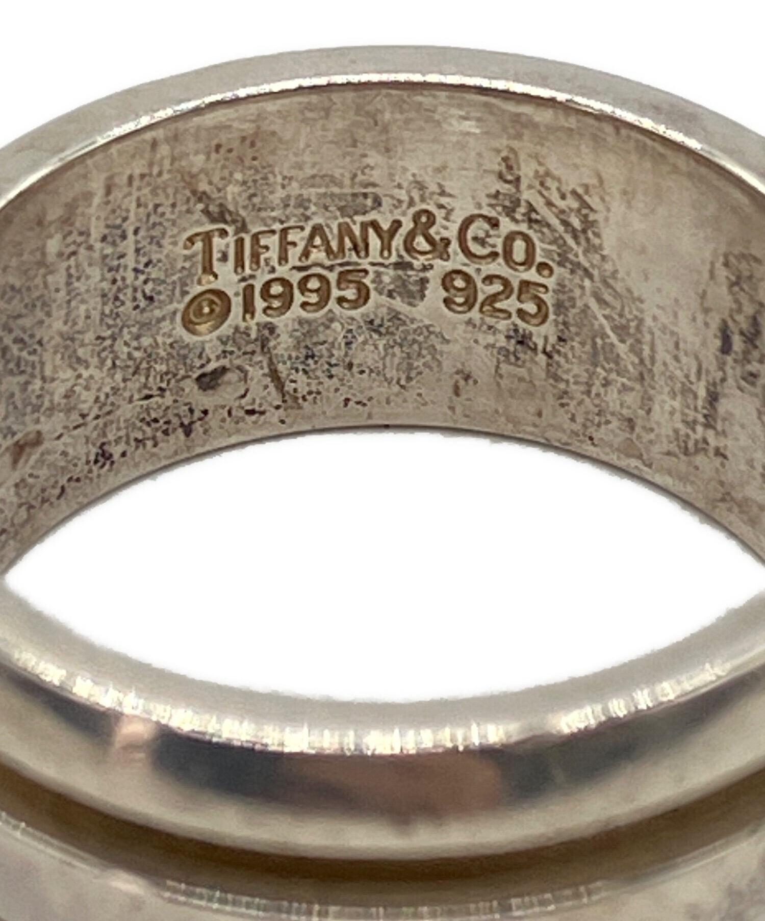 中古・古着通販】Tiffany & Co. (ティファニー) グルーブドリング