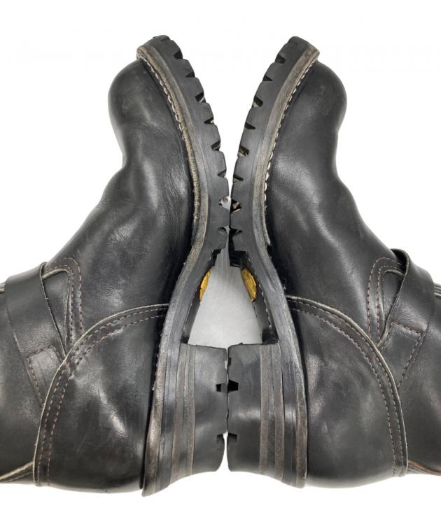 中古・古着通販】WESCO (ウェスコ) エンジニアブーツ ブラック サイズ 