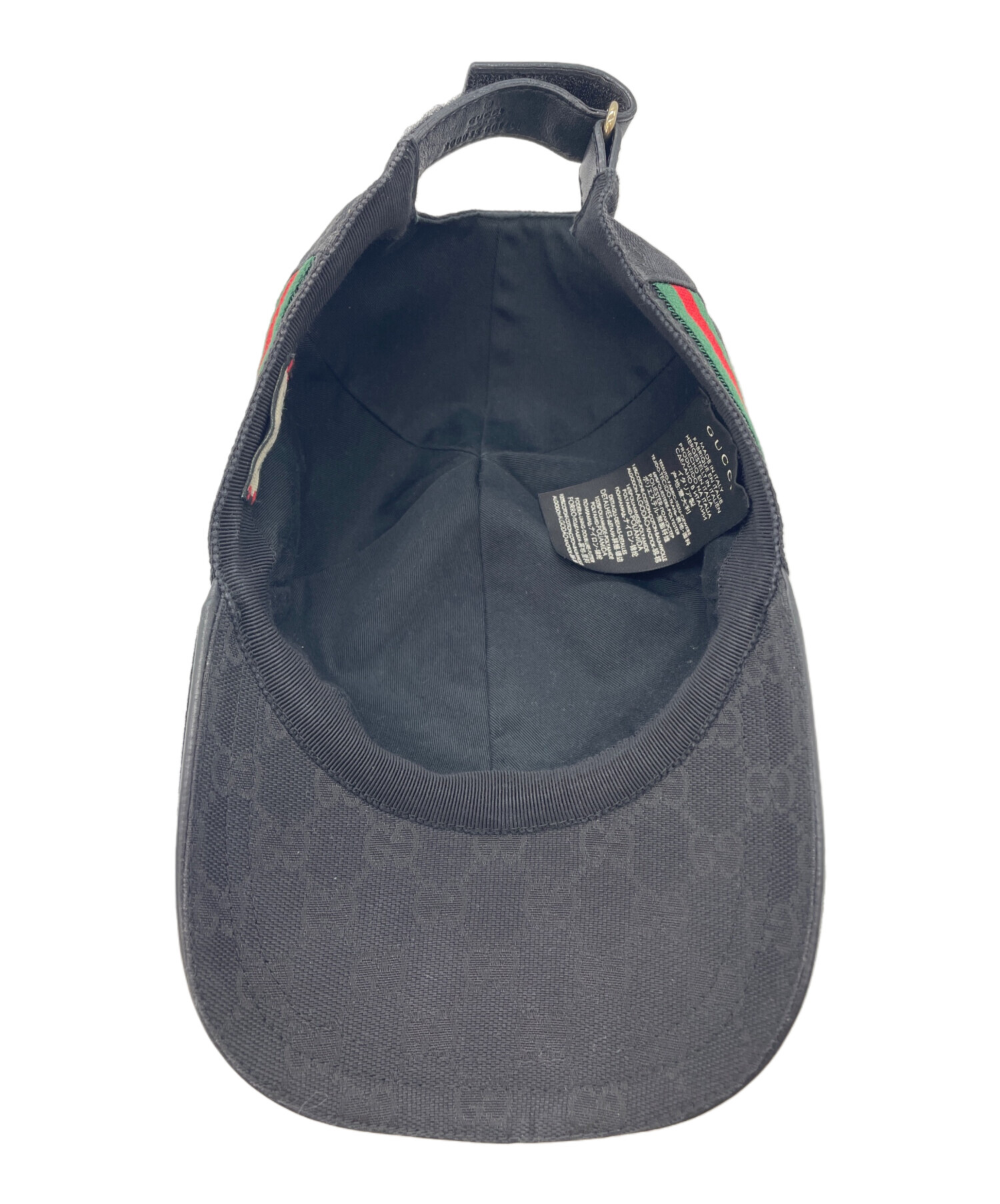 Gucci GGパターン ベースボールキャップ L 59 GUCCI GGパターン ベースボールキャップ 希少ネイビー - メルカリ