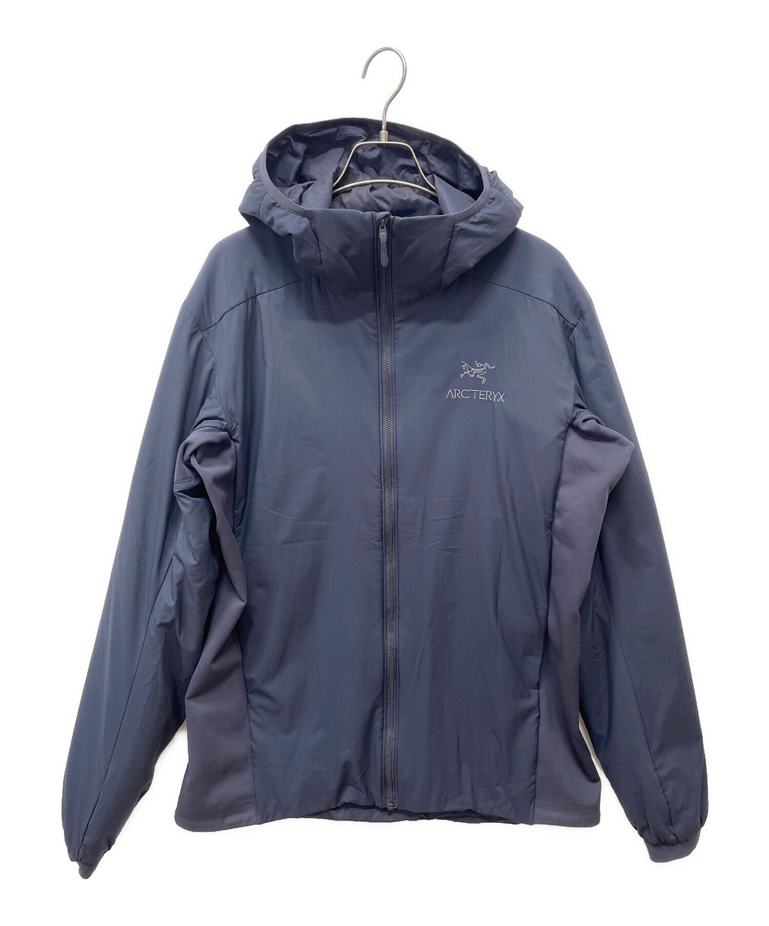 アークテリクス ARC’TERYX ナイロンジャケット ATOM 古着 ネイビー 中古・古着通販】ARC'TERYX (アークテリクス) ATOM HOODY M ネイビー