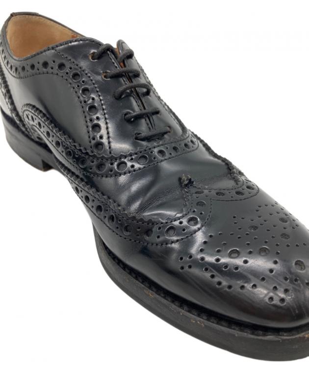 中古・古着通販】CHURCH'S (チャーチ) BURWOOD LOG ブラック サイズ:36