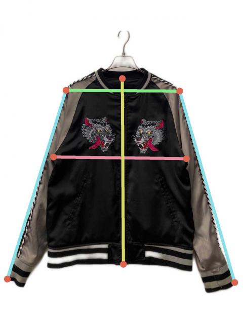 【美品】MAN WITH A MISSION リバーシブルスカジャン L MAN WITH A MISSION | GoodsLookbook