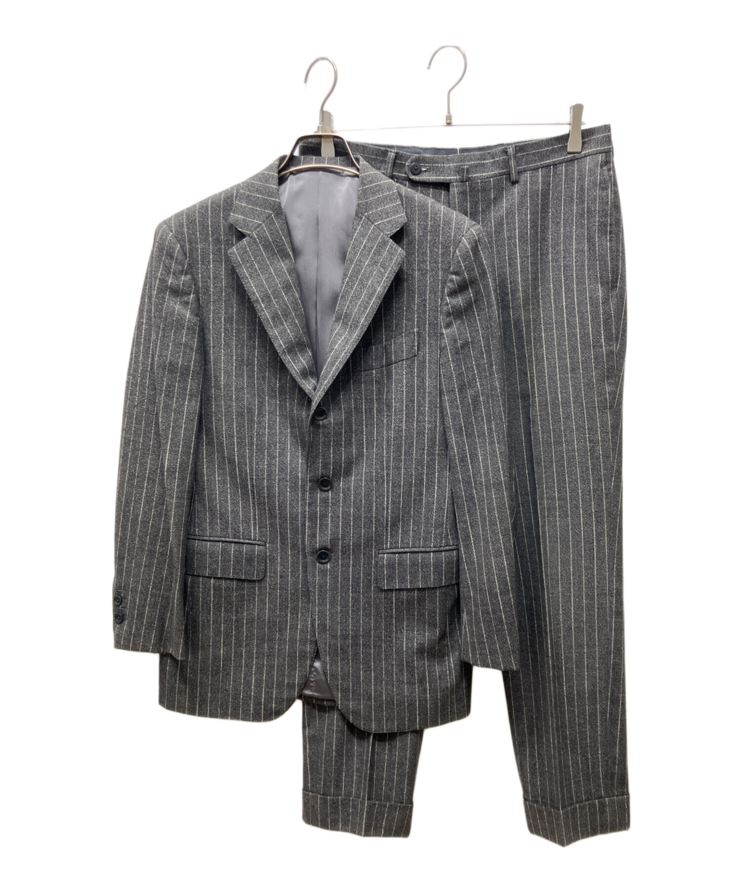 中古・古着通販】BEAMS F (ビームスエフ) セットアップスーツ グレー