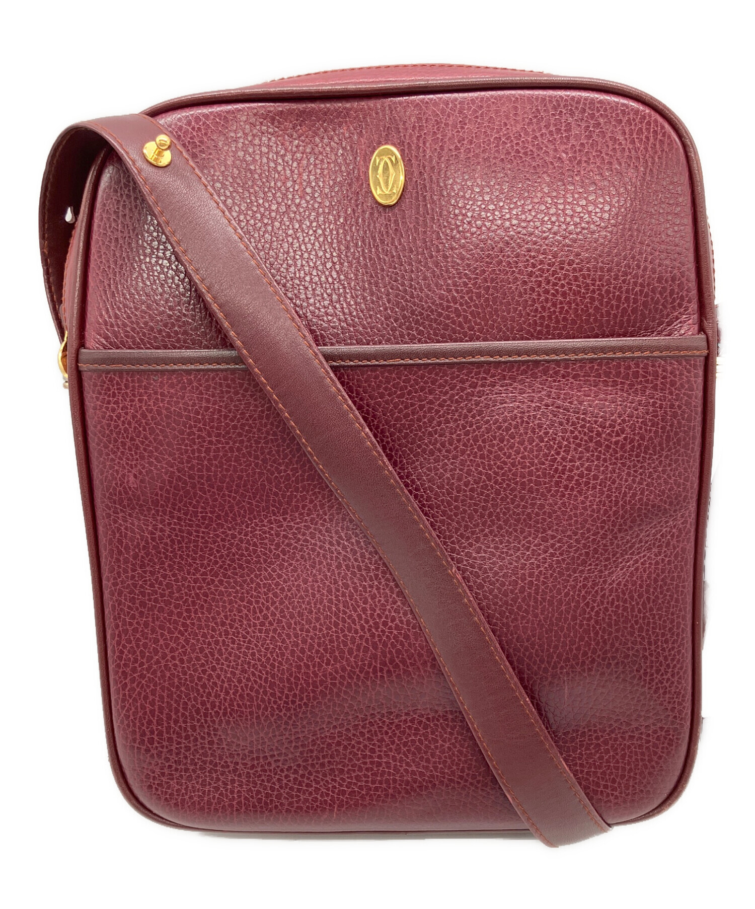 Cartier カルティエ バッグ ボルドー  19点 セット まとめ ジャンク 中古・古着通販】Cartier (カルティエ) ショルダーバッグ ボルドー
