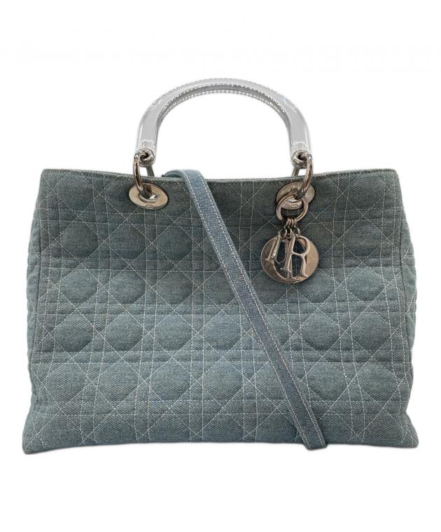 Christian Dior クリスチャン ディオール カナージュ ハンドバッグ 中古・古着通販】Christian Dior (クリスチャン ディオール
