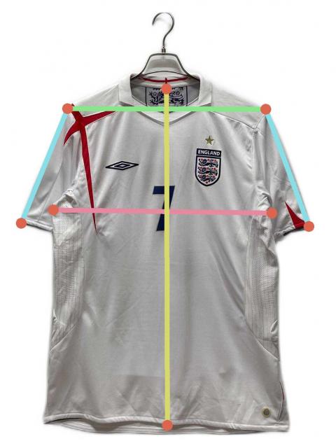 中古・古着通販】UMBRO (アンブロ) イングランド代表 ベッカム ゲーム