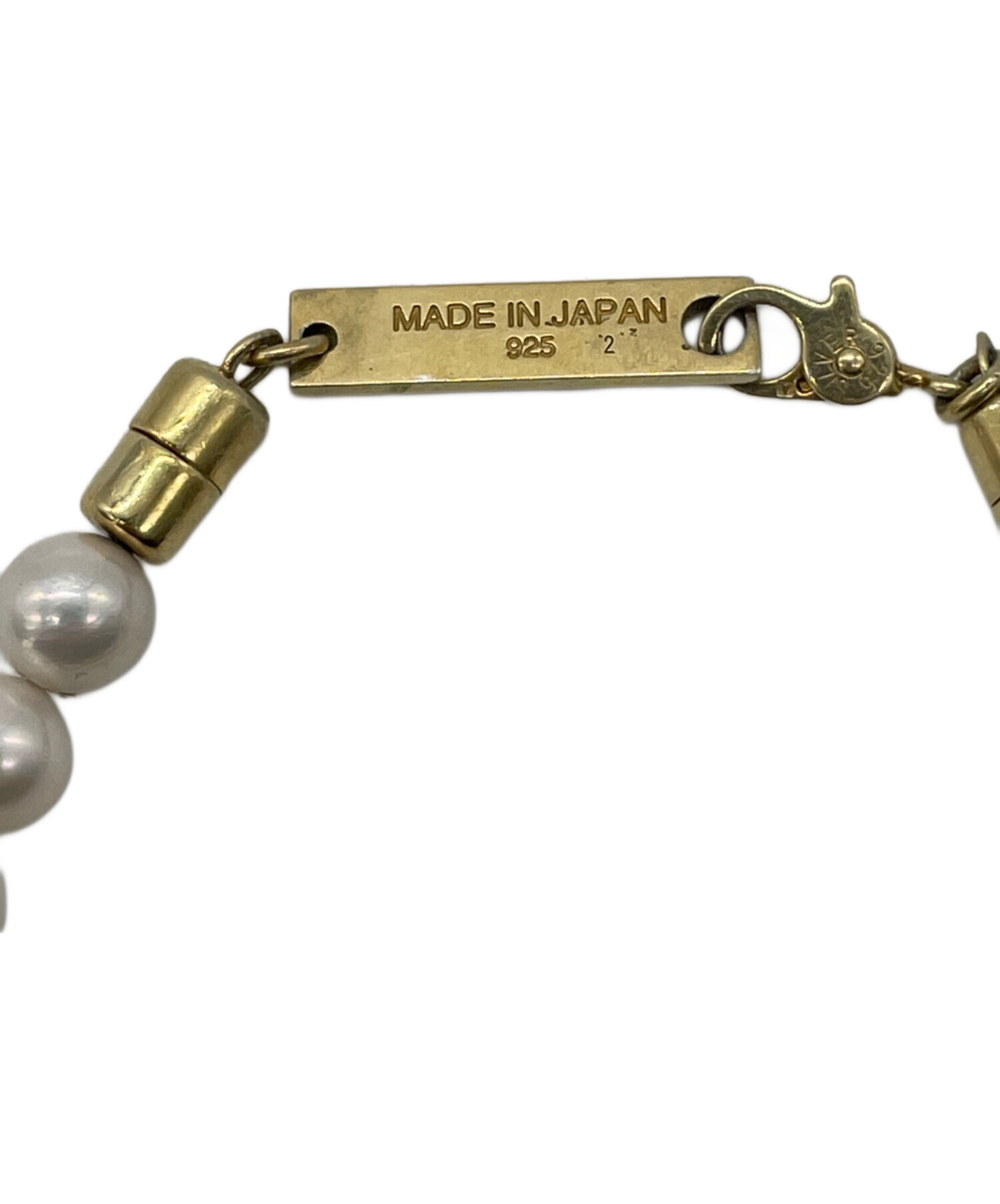 中古・古着通販】AMBUSH (アンブッシュ) Pearl Letter Block Bracelet