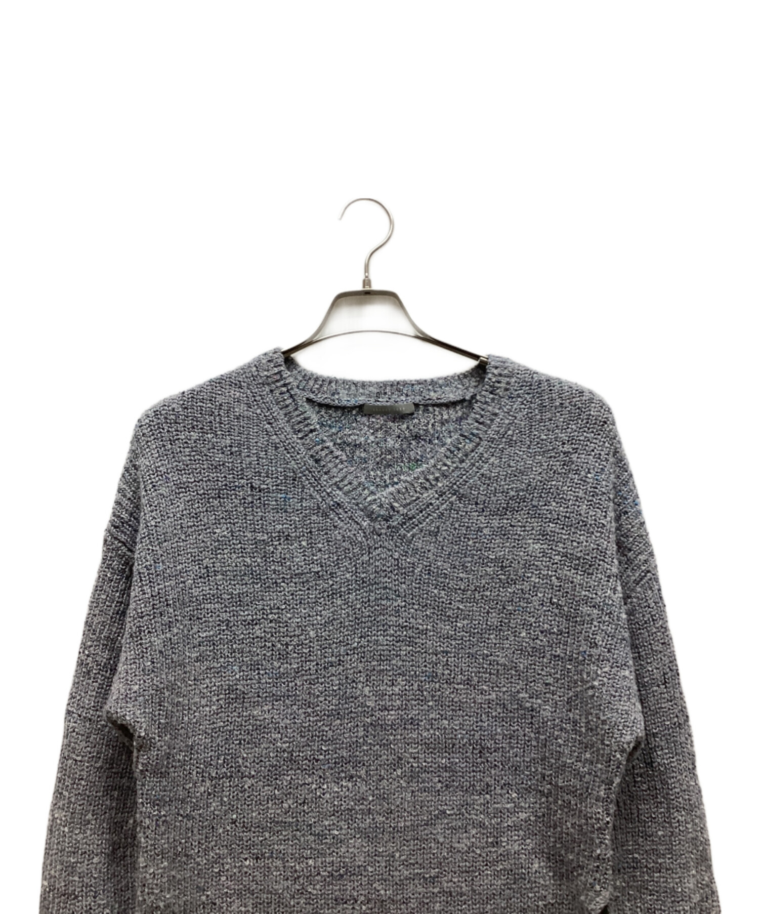 極美品　theory luxe ニット　セーター　グレーウール100% 中古・古着通販】theory luxe (セオリーリュクス) 厚手ニット グレー