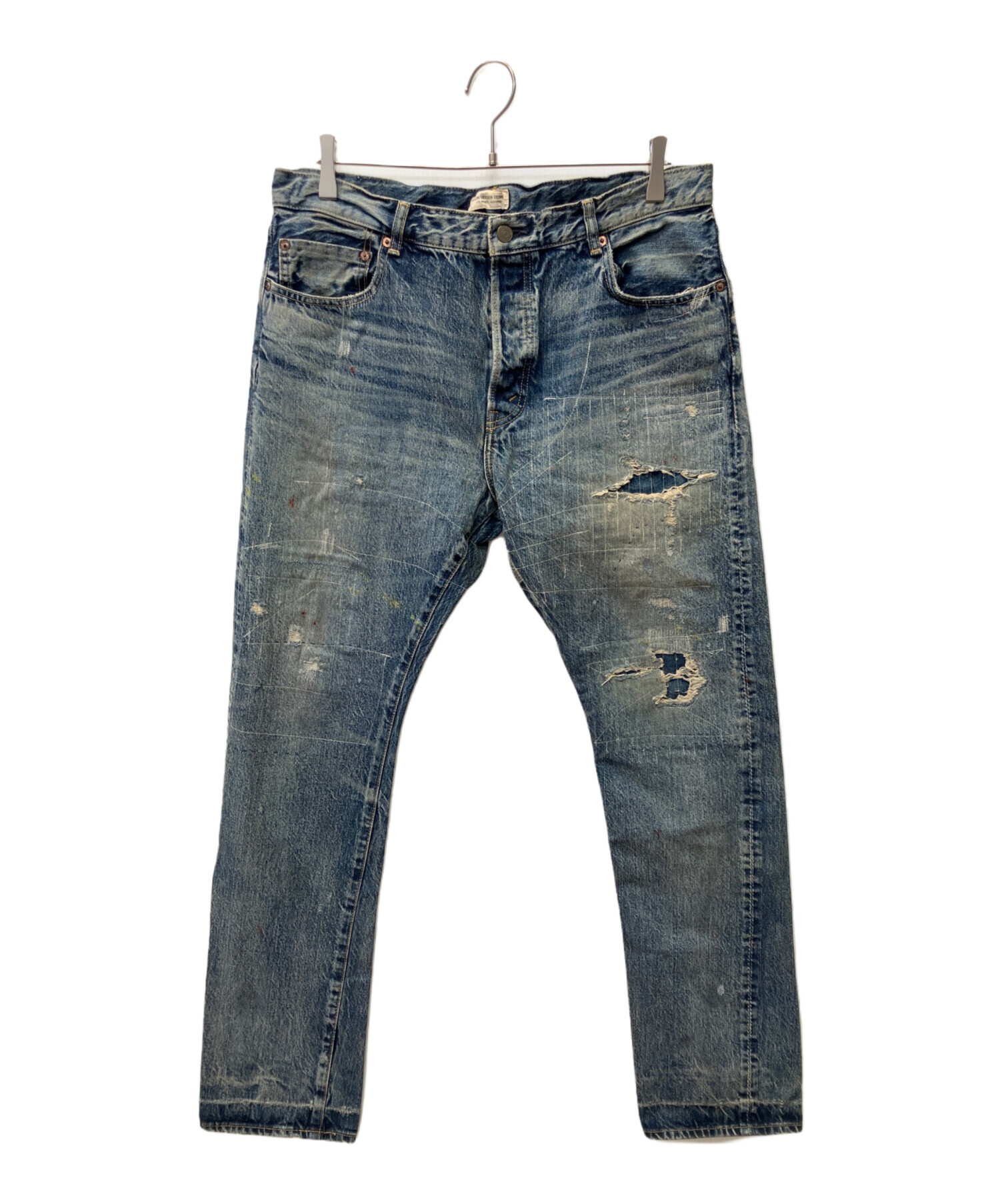 【取りに来れる方限定】Ron Herman(ロンハーマン)のデニム椅子です！！ ロンハーマン Ron Herman デニム 新品 未使用 W29 デニムパンツ｜Yahoo