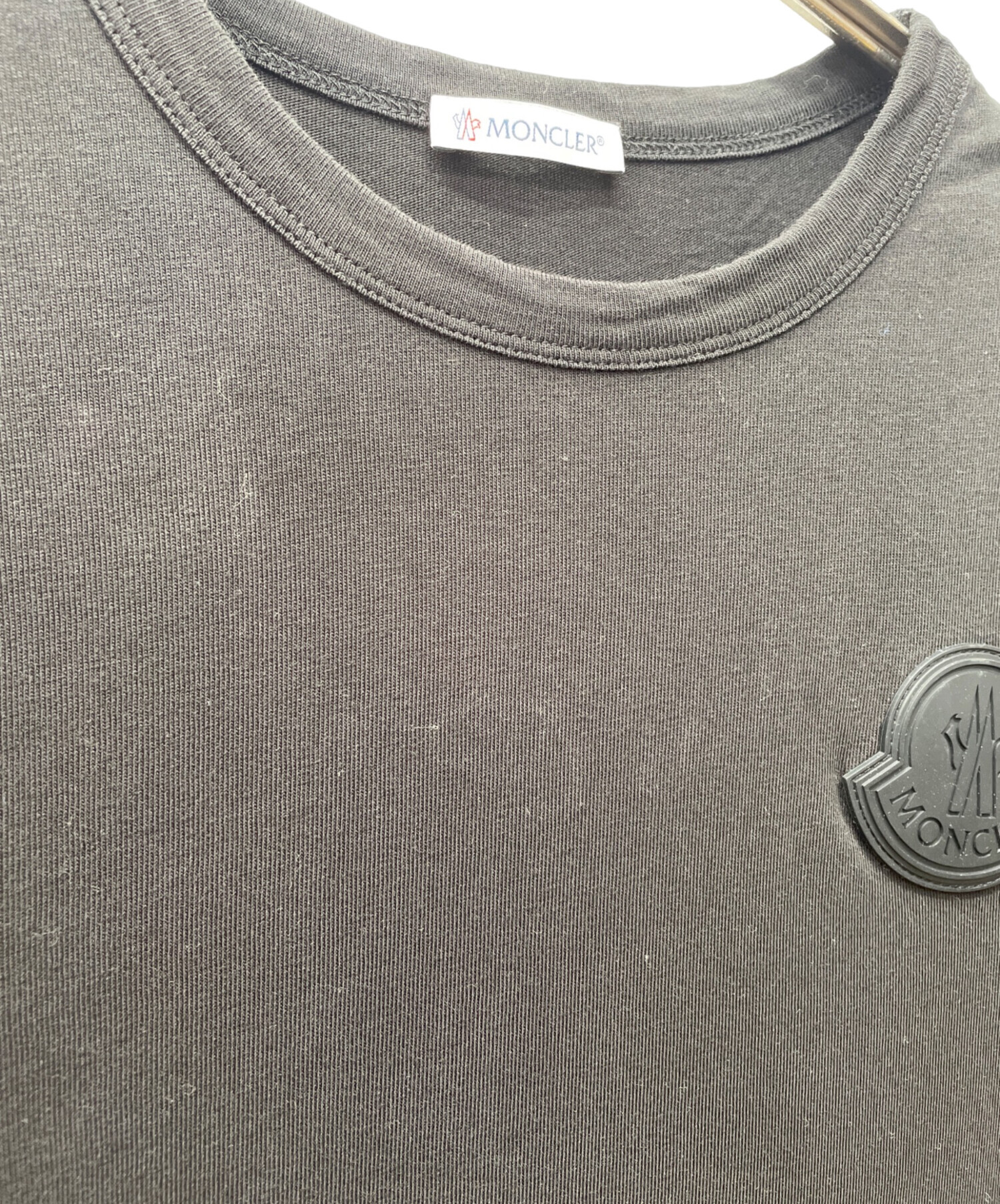 中古・古着通販】MONCLER (モンクレール) ワッペン バックロゴ Tシャツ