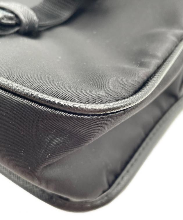 PRADA B6671F ナイロン ショルダー バッグ 中古・古着通販】PRADA (プラダ) ナイロンショルダーバッグ ブラック