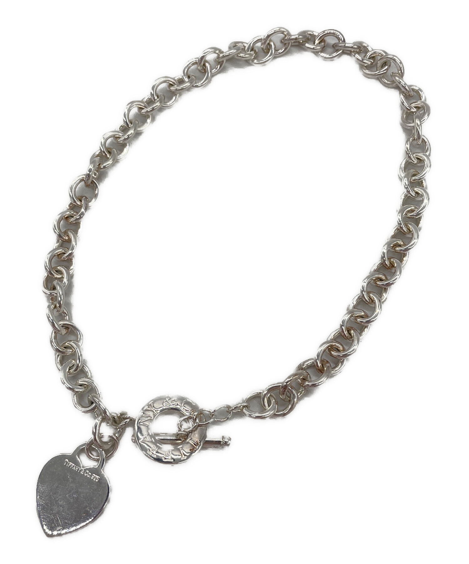 中古・古着通販】Tiffany & Co. (ティファニー) ハートタグトグル