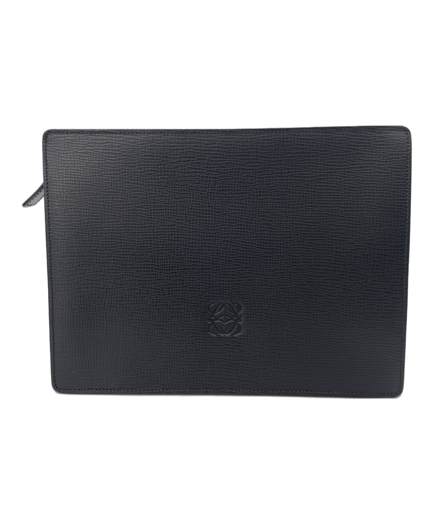 LOEWE ロエベ　ブラック クラッチバッグ 中古・古着通販】LOEWE (ロエベ) クラッチバッグ ブラック｜ブランド