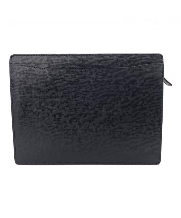 LOEWE ロエベ　ブラック クラッチバッグ 中古・古着通販】LOEWE (ロエベ) クラッチバッグ ブラック｜ブランド