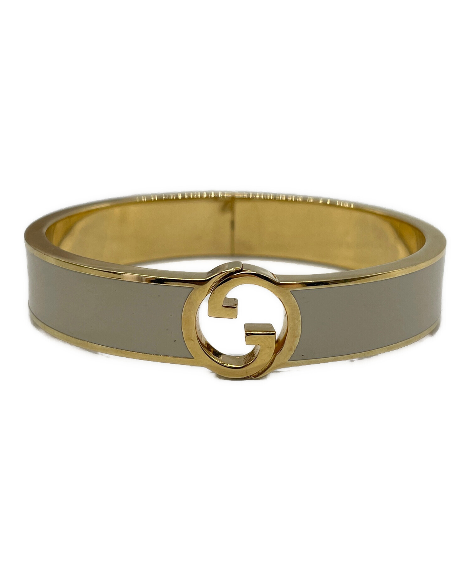 中古・古着通販】GUCCI (グッチ) バングル ベージュ｜ブランド・古着