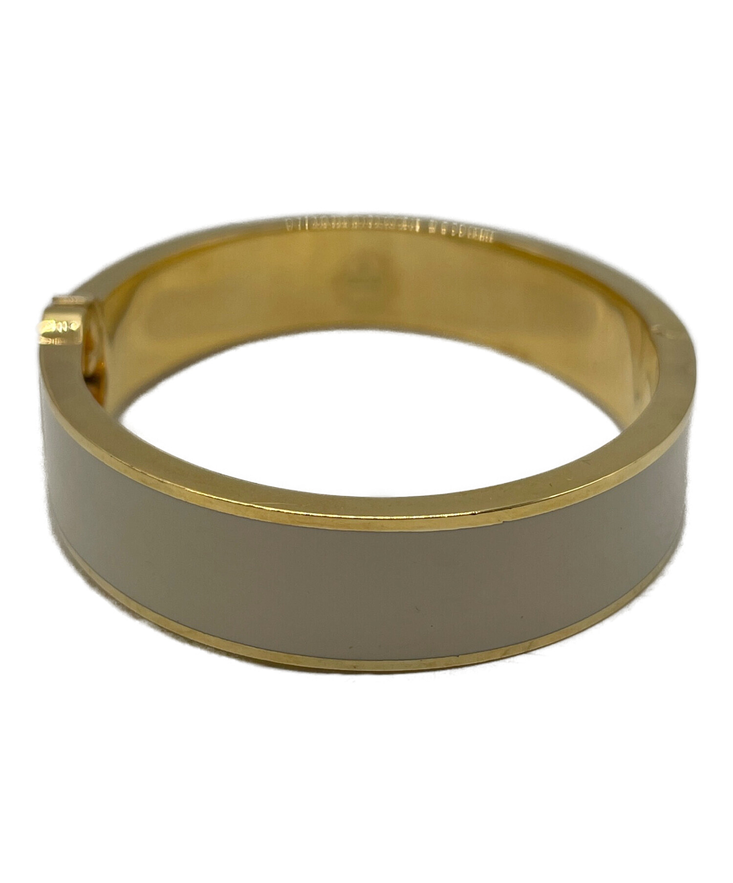 ア*ク様 GUCCI ブレスレット バングル メンズ レディース 中古 中古・古着通販】GUCCI (グッチ) バングル ベージュ｜ブランド・古着