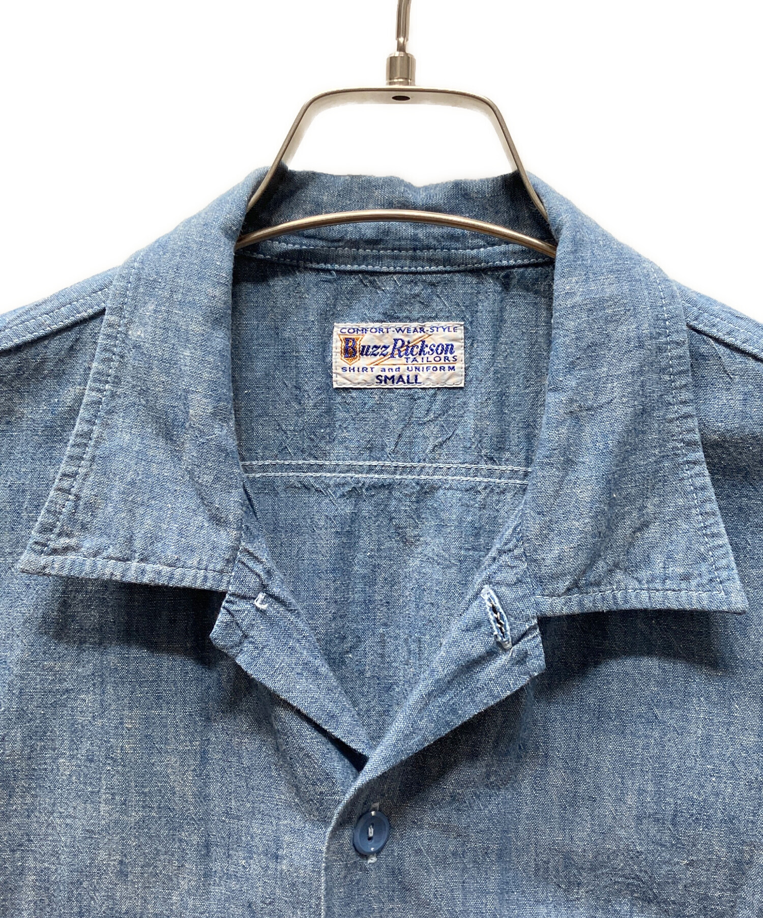 中古・古着通販】BUZZ RICKSON'S (バズリクソンズ) シャンブレーシャツ