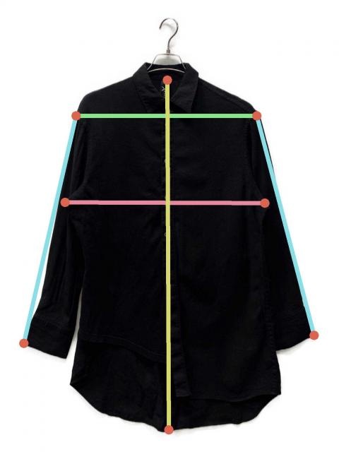 中古・古着通販】GROUND Y (グラウンドワイ) 18SS アシンメトリー