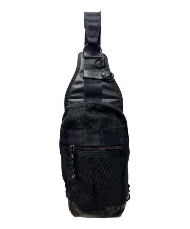 中古・古着通販】PORTER (ポーター) ボディバッグ ブラック｜ブランド