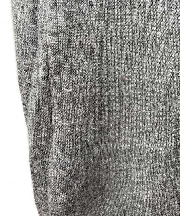 中古・古着通販】DRAWER (ドゥロワー) 18G カシミヤシルクリブクルー