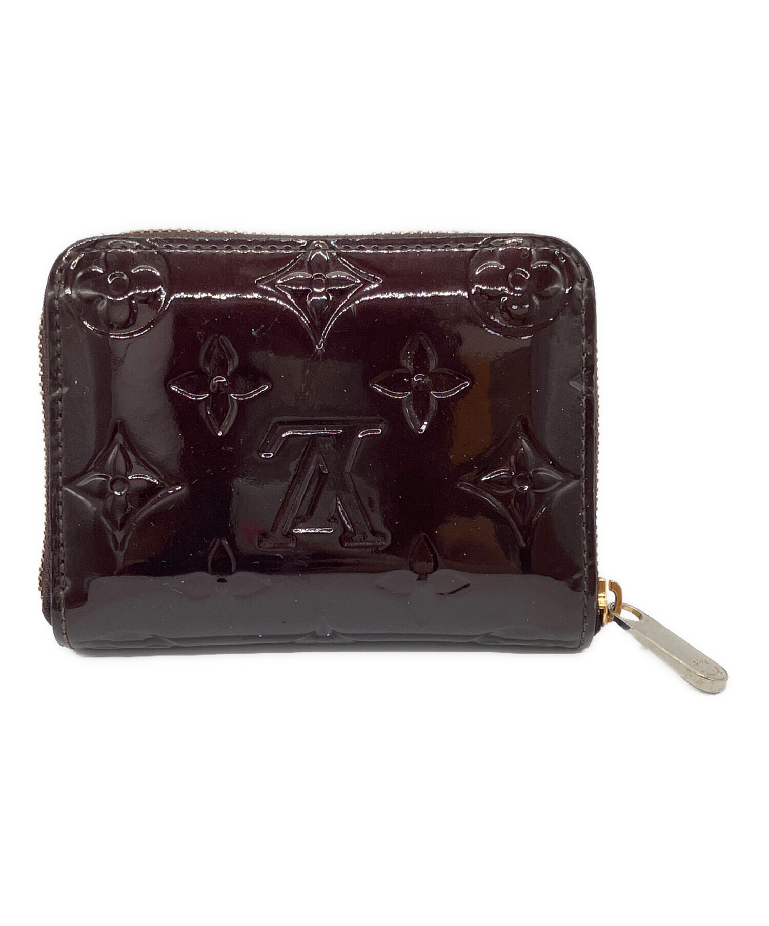 VUITTON　ヴェルニ　ジッピーパース　アマラント 中古・古着通販】LOUIS VUITTON (ルイ ヴィトン) ヴェルニ ジッピー