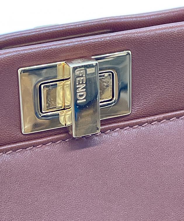 中古・古着通販】FENDI (フェンディ) ピーカブー ミニ ブラウン