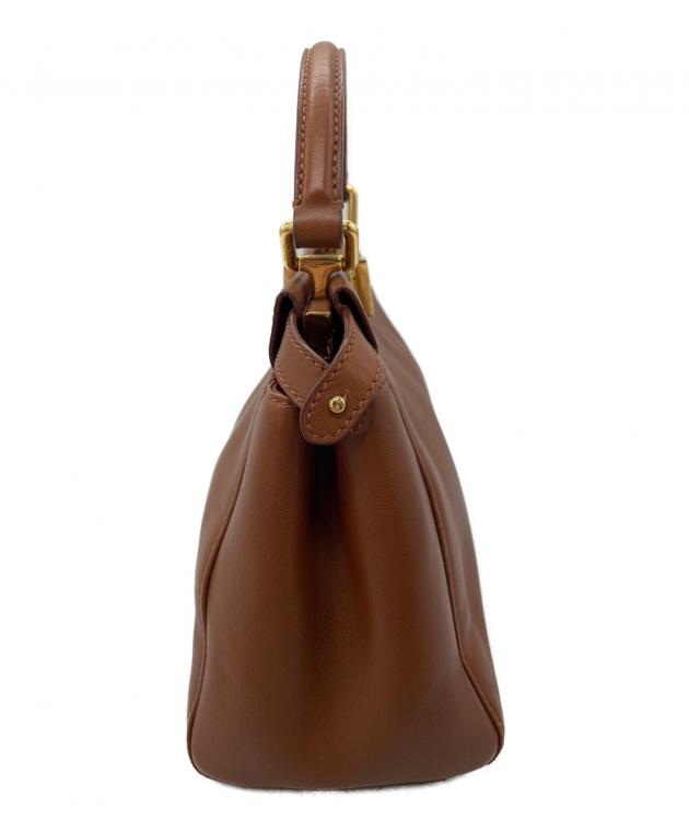 中古・古着通販】FENDI (フェンディ) ピーカブー ミニ ブラウン