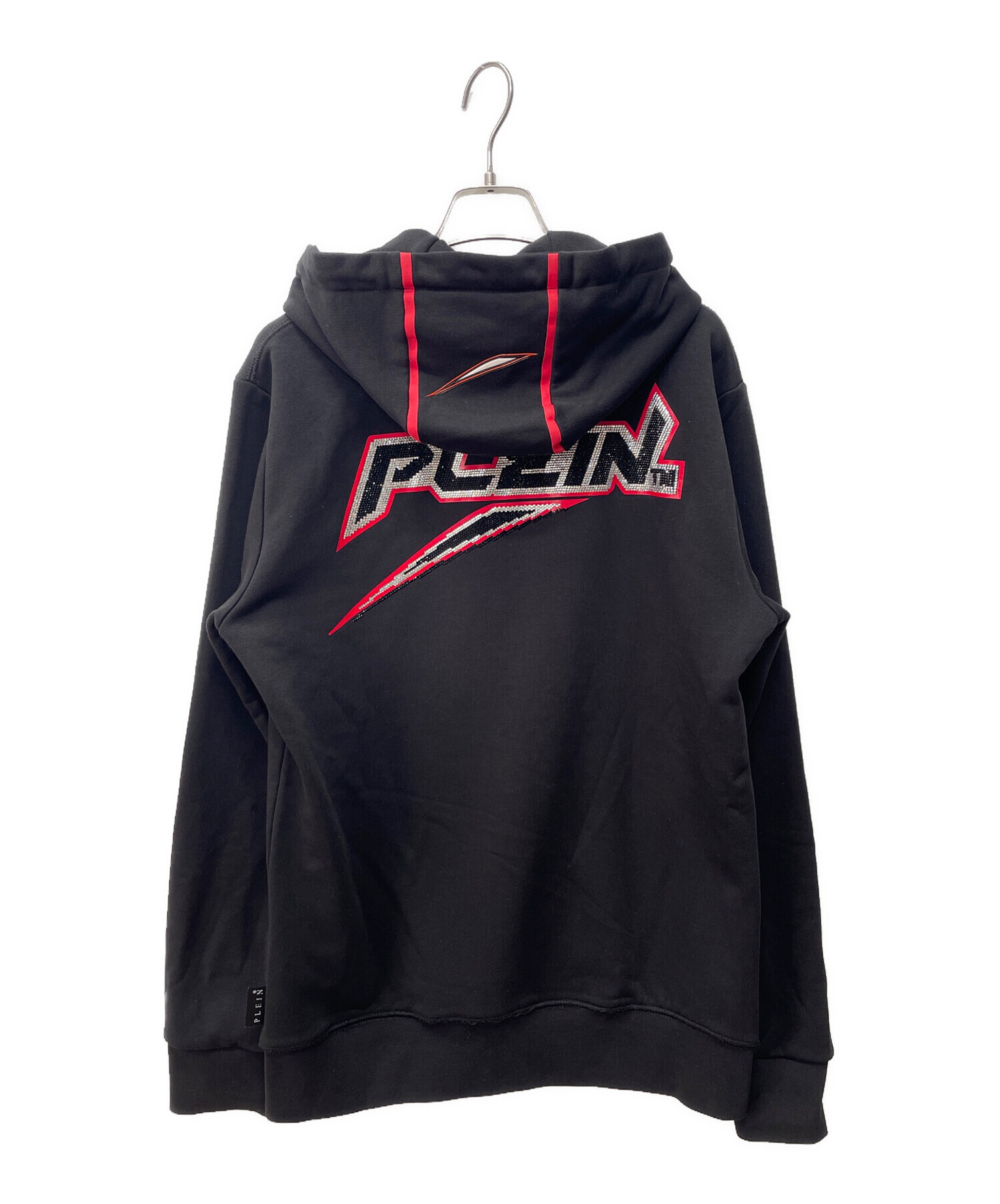 PHILIPP PLEIN フィリッププレインパーカードクロy2k 黒 【公式通販】