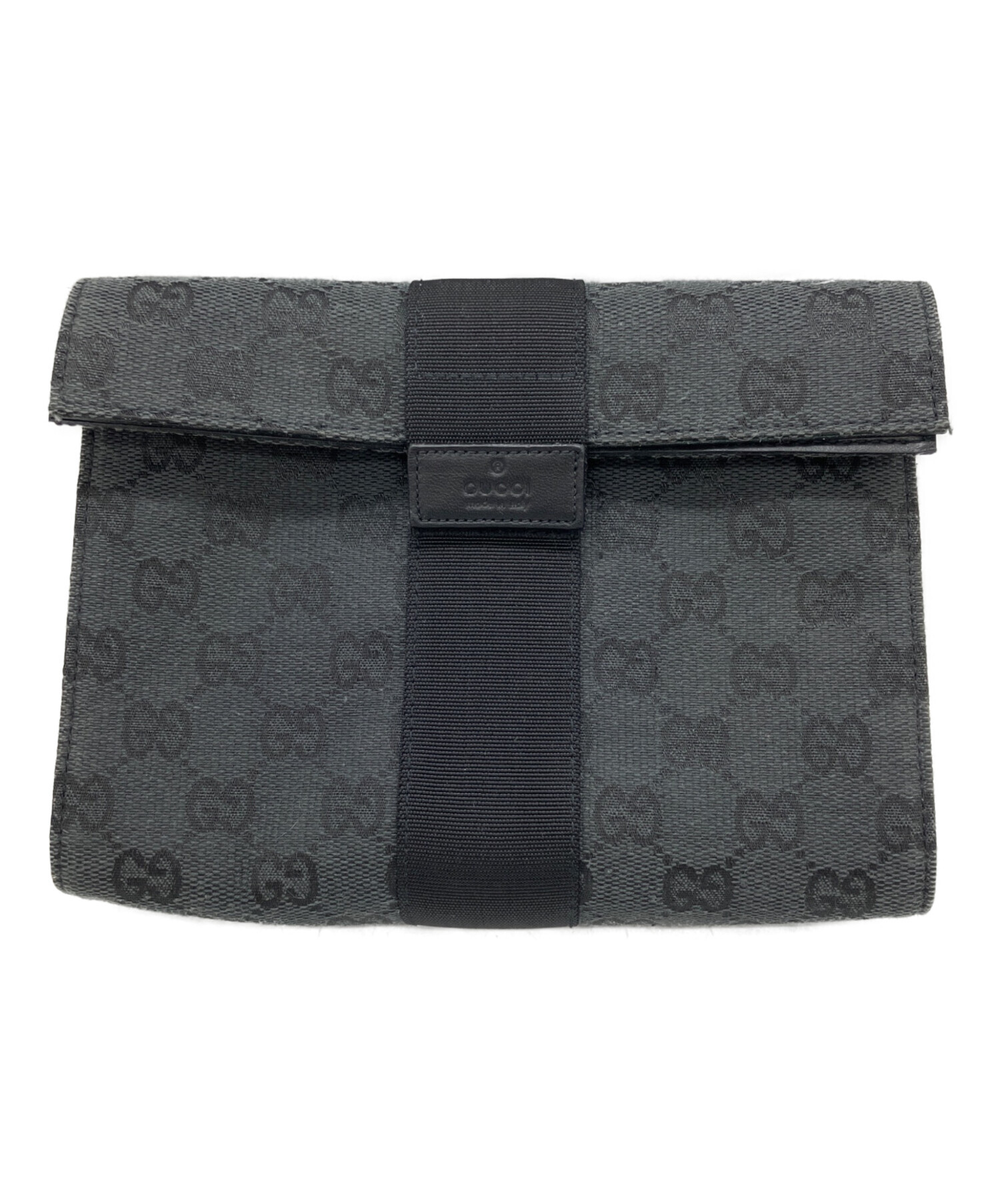 中古・古着通販】GUCCI (グッチ) GG ポーチ ブラック｜ブランド・古着