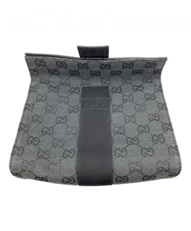中古・古着通販】GUCCI (グッチ) GG ポーチ ブラック｜ブランド・古着