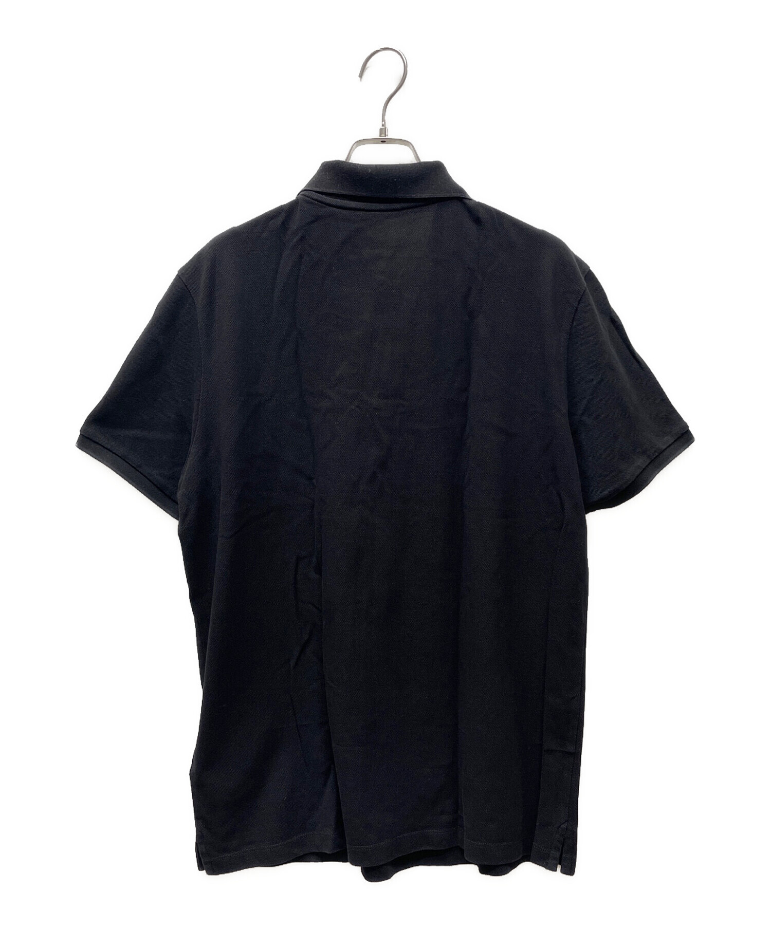 中古・古着通販】MONCLER (モンクレール) ポロシャツ SS POLO ブラック 