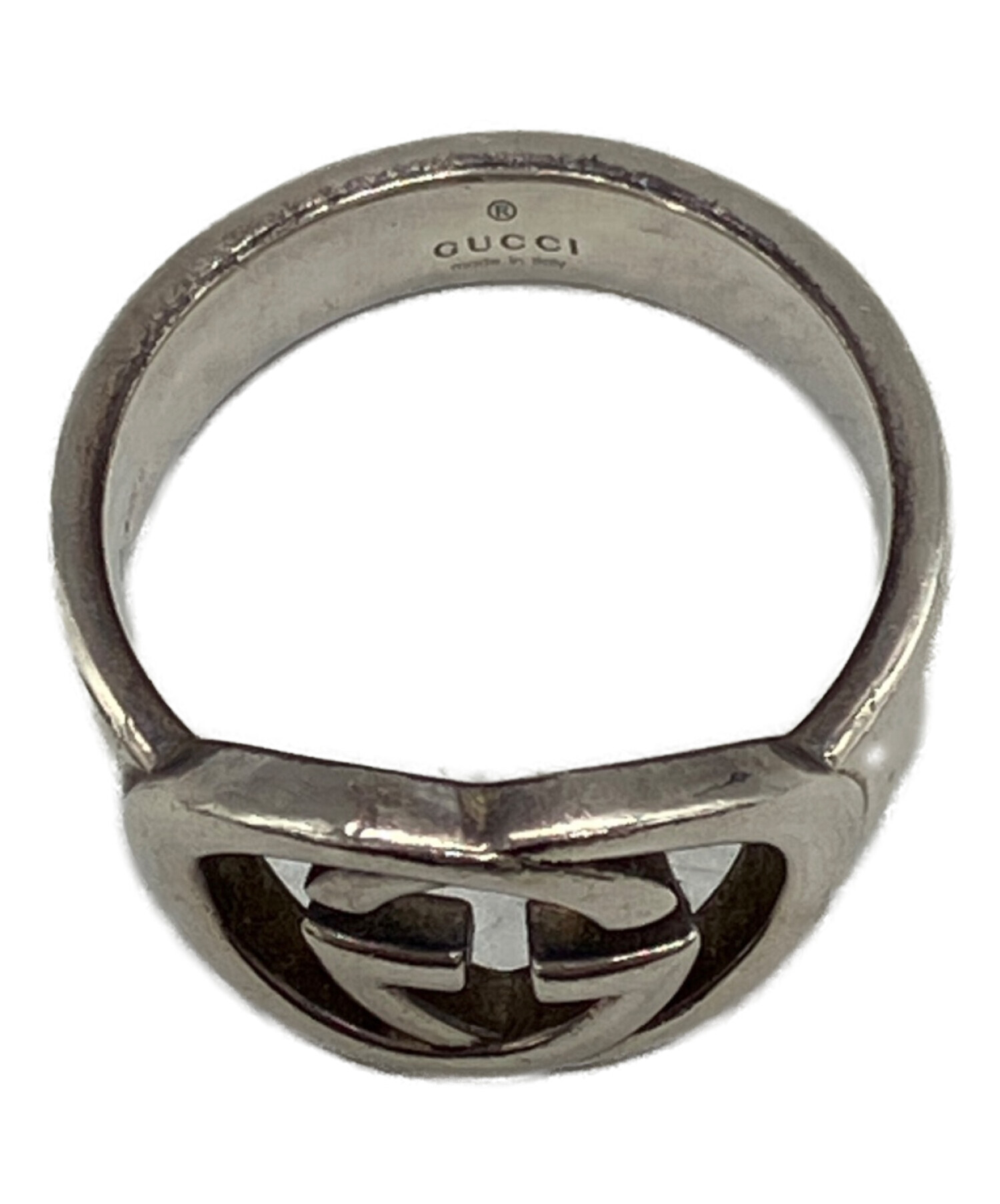 中古・古着通販】GUCCI (グッチ) インターロッキングGリング サイズ:17