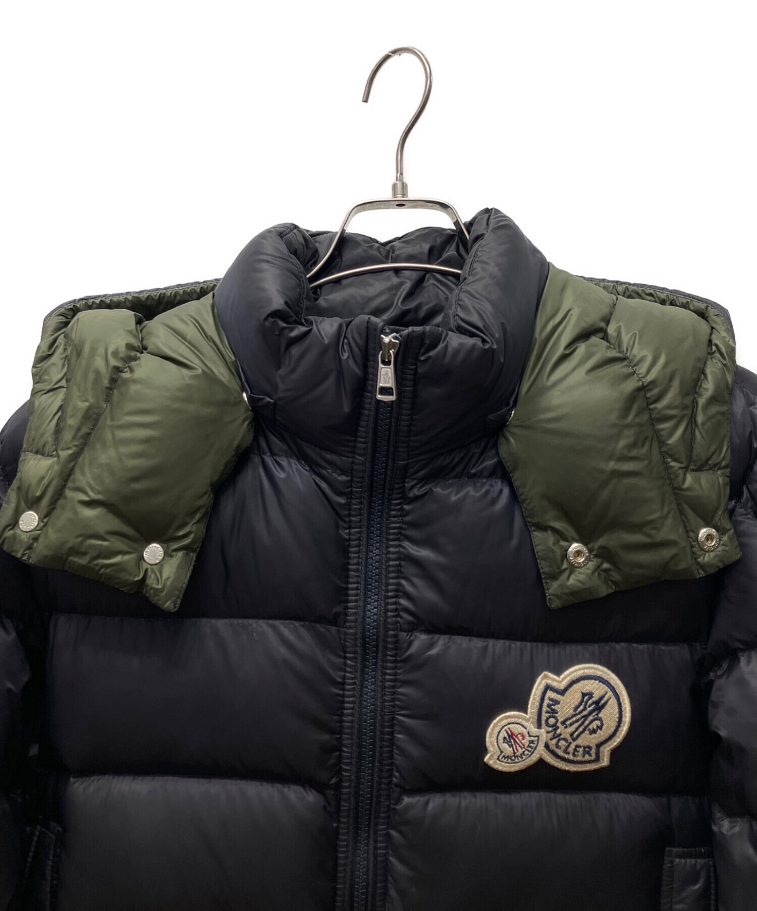 中古・古着通販】MONCLER (モンクレール) BRAMANT ネイビー×グリーン