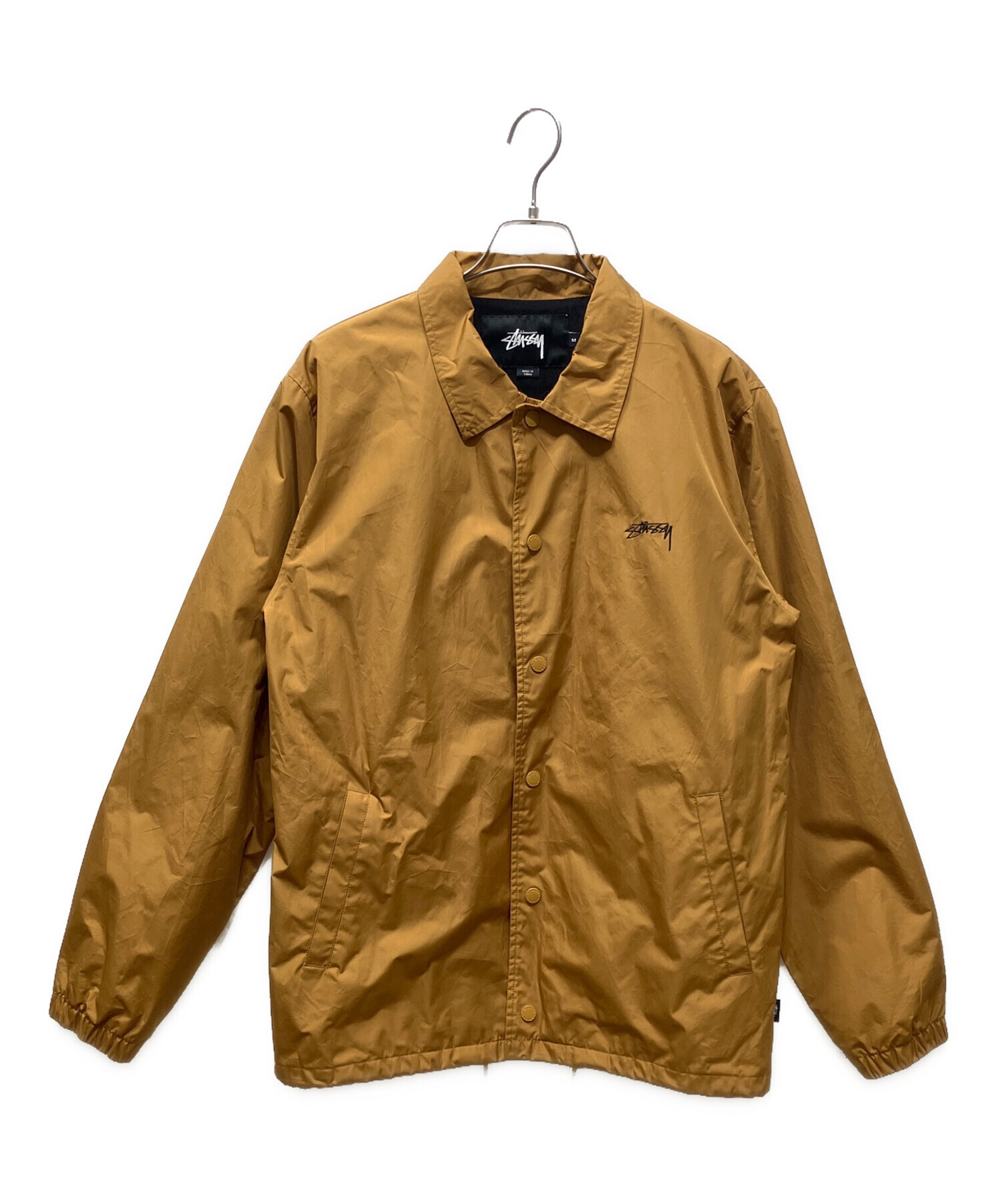 中古・古着通販】stussy (ステューシー) Cruize Coach Jacket オレンジ