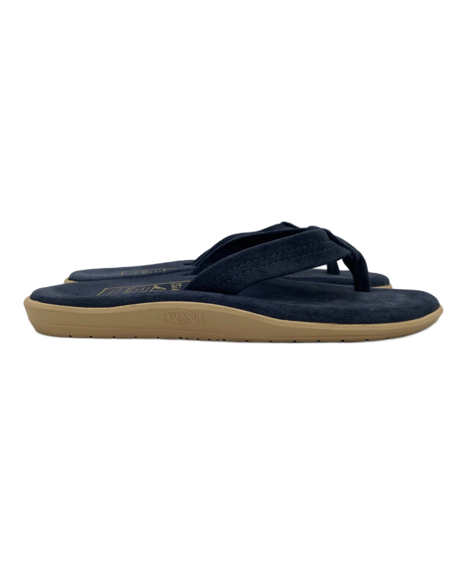 た*ー様 【美品】 SLIPPER スエード サンダル ネイビー 中古・古着通販】ISLAND SLIPPER (アイランドスリッパ) サンダル