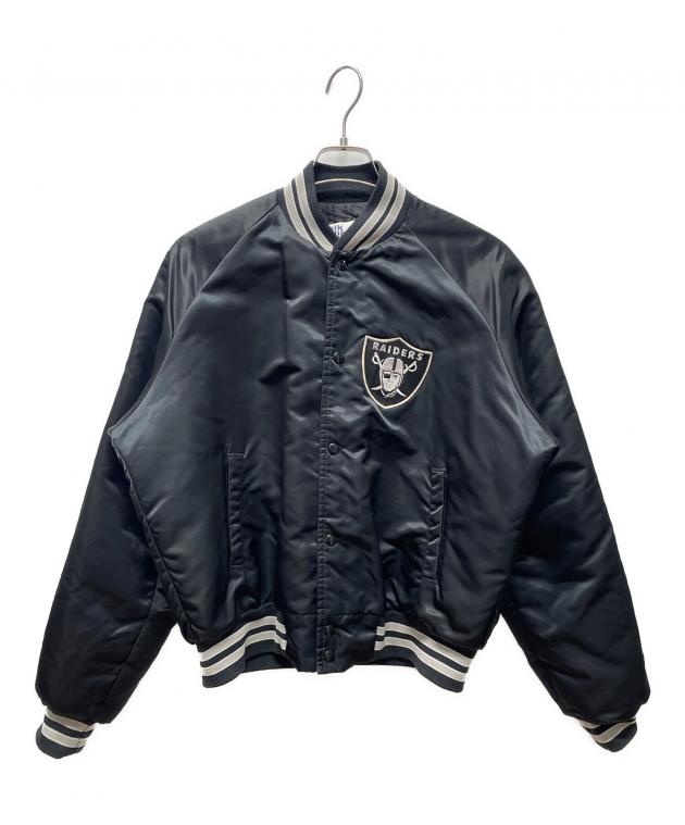 RAIDERS ブラック スタジャン Lサイズ 中古・古着通販】Chalk Line (チョークライン) スタジャン USA RAIDERS