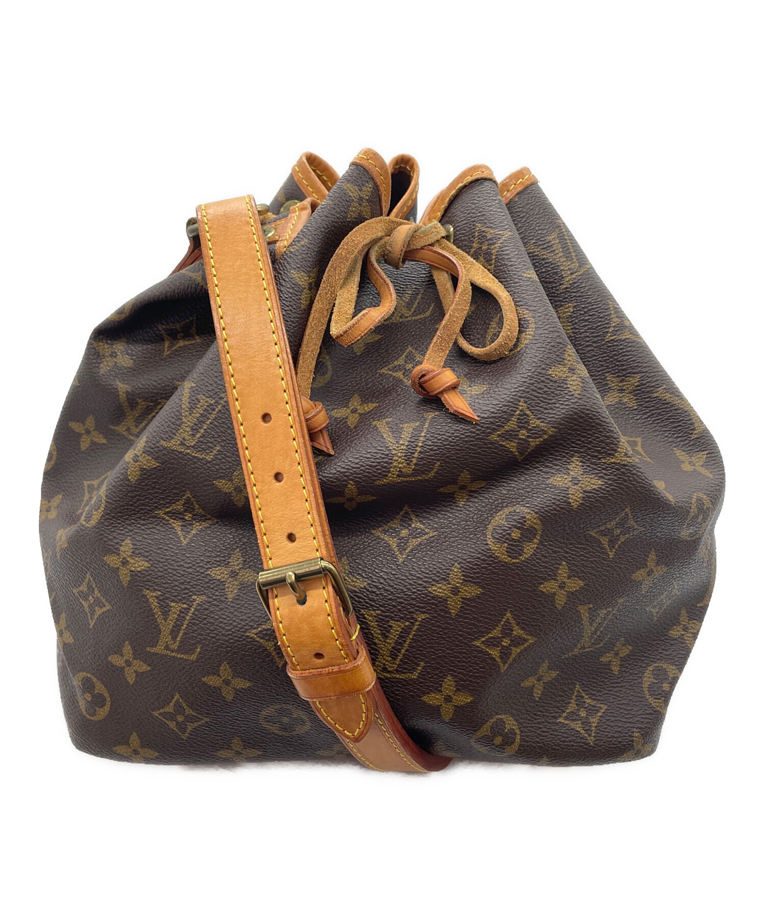 Louis Vuitton ブラウンショルダーバッグ 中古・古着通販】LOUIS VUITTON (ルイ ヴィトン) ショルダーバッグ