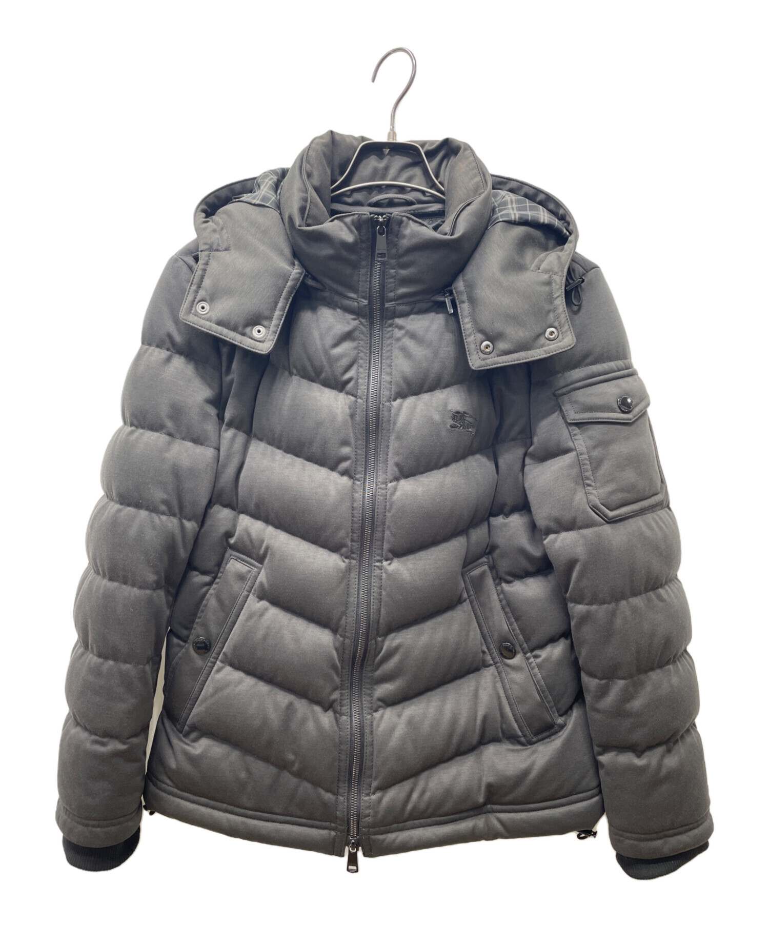 バーバリーブラックレーベルダウンジャケット 中古・古着通販】BURBERRY BLACK LABEL (バーバリーブラックレーベル