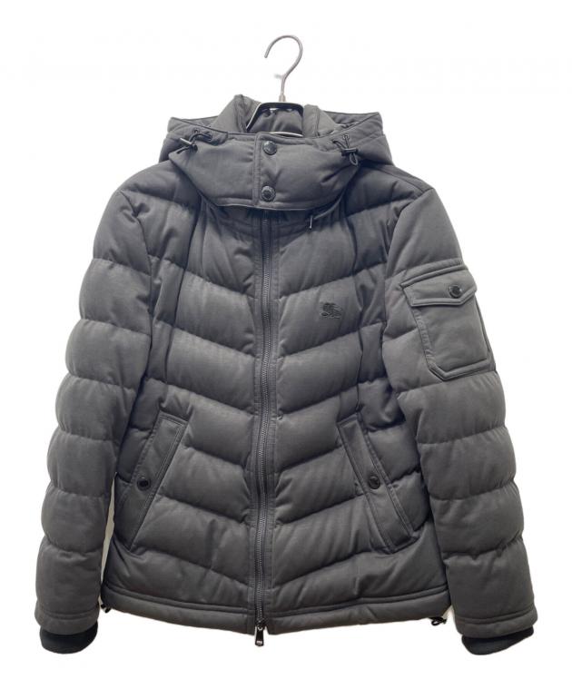 BURBERRY BLACK LABEL ブラック ダウンジャケット L 中古・古着通販】BURBERRY BLACK LABEL (バーバリーブラックレーベル