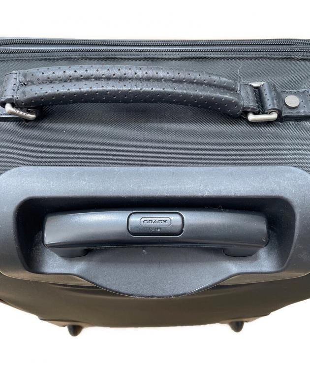 中古・古着通販】COACH (コーチ) キャリーバッグ ブラック｜ブランド