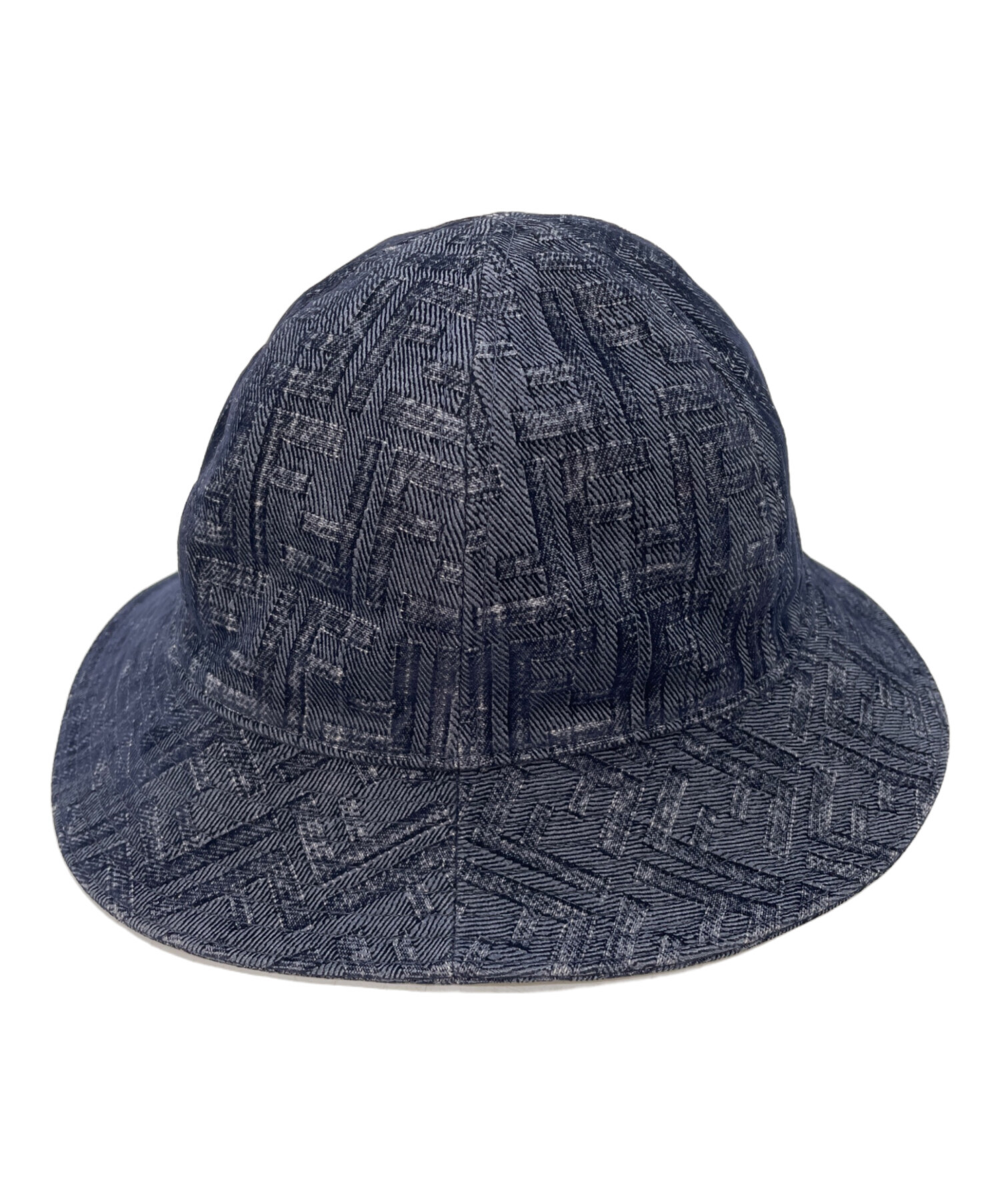 中古・古着通販】FENDI (フェンディ) バケットハット ズッカ ネイビー