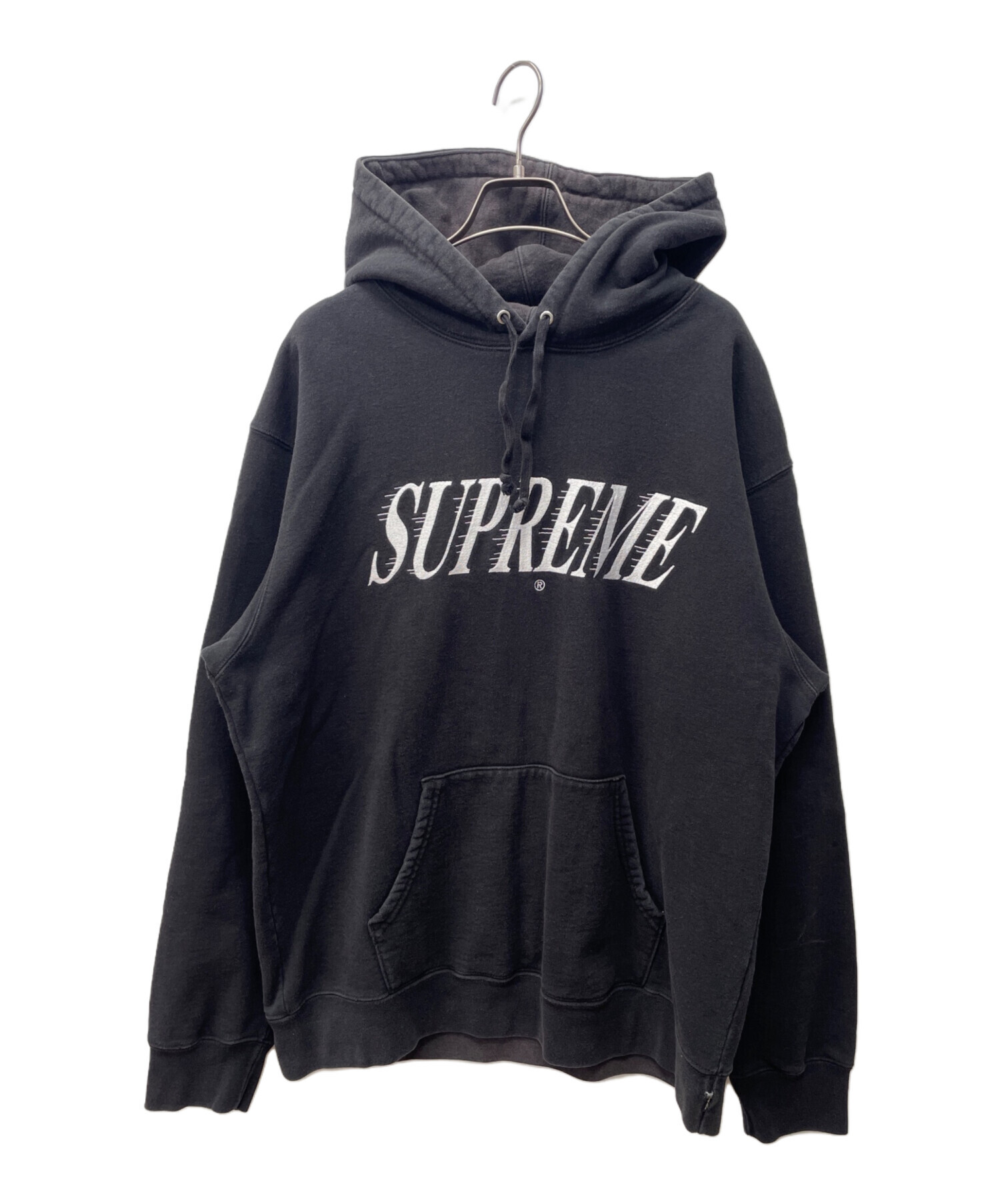 中古・古着通販】Supreme (シュプリーム) パーカー ブラック サイズ:L